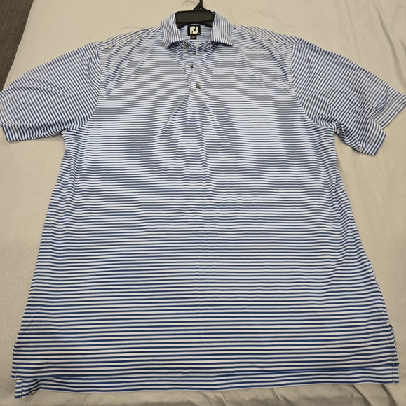 FootJoy Other - Blue Striped Men's Shirt